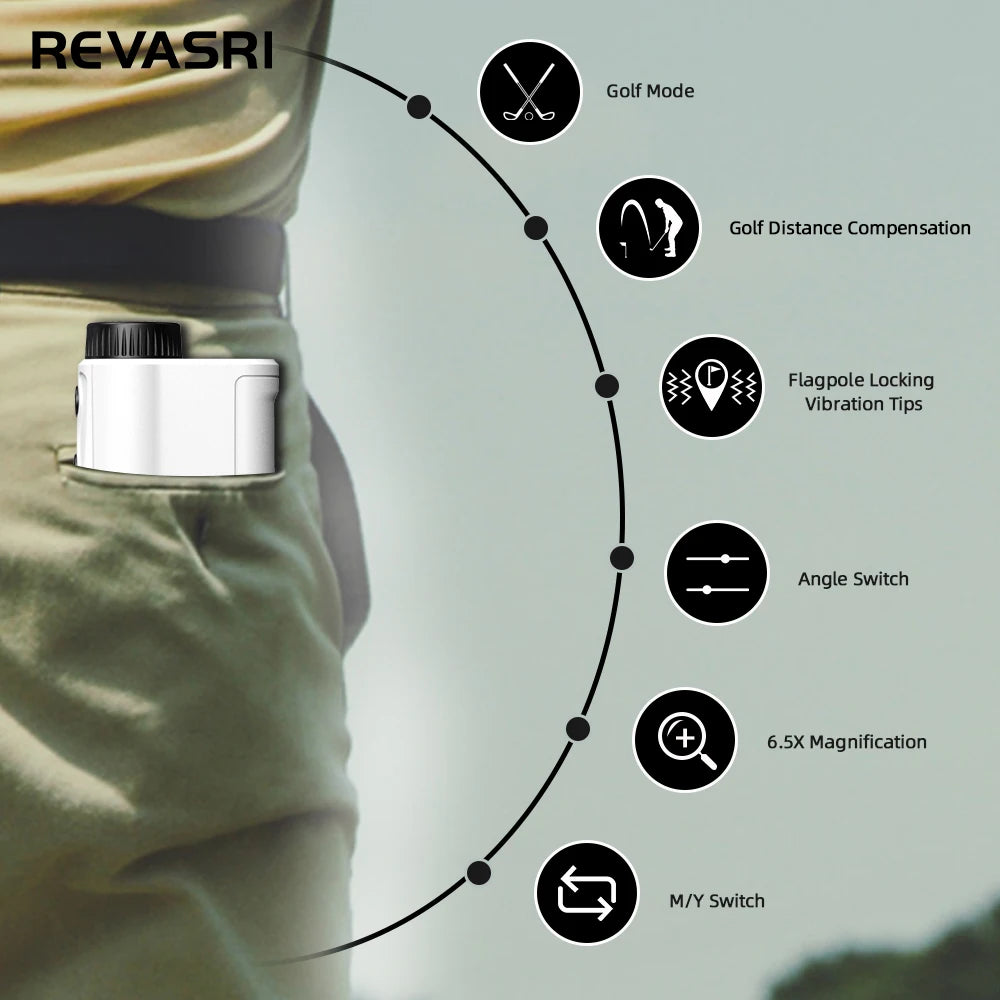 DiscGolf Laser Rangefinder